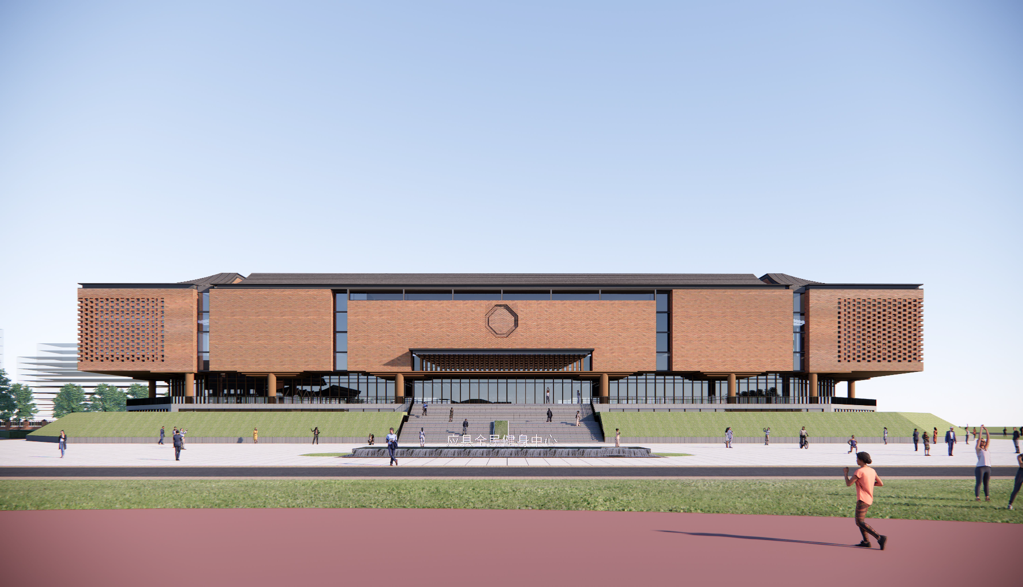 Iconic Steel Structure Public Arena and Cultural Center