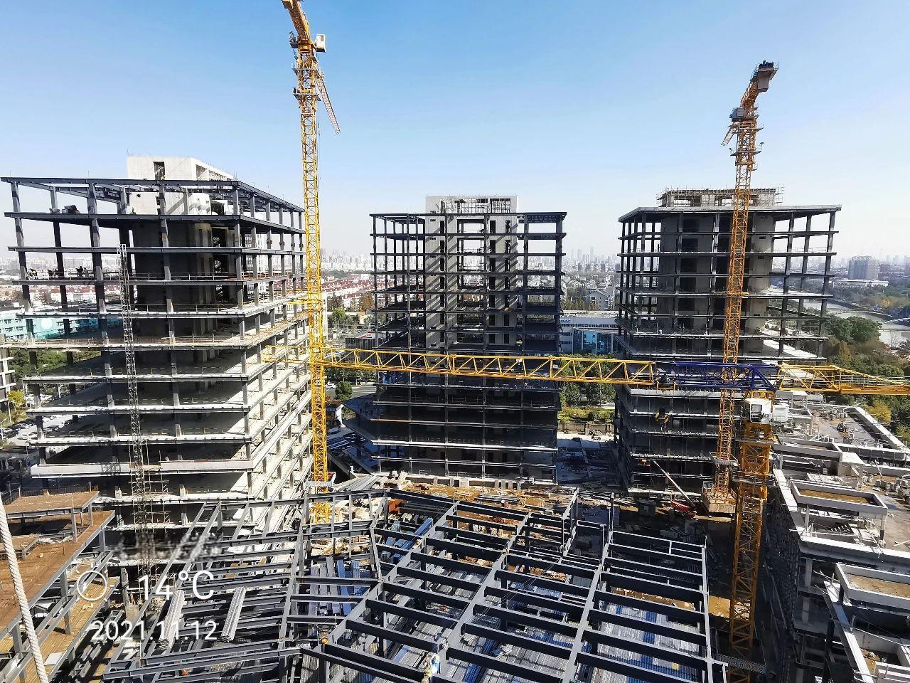 Multi-Story Steel Building Banner