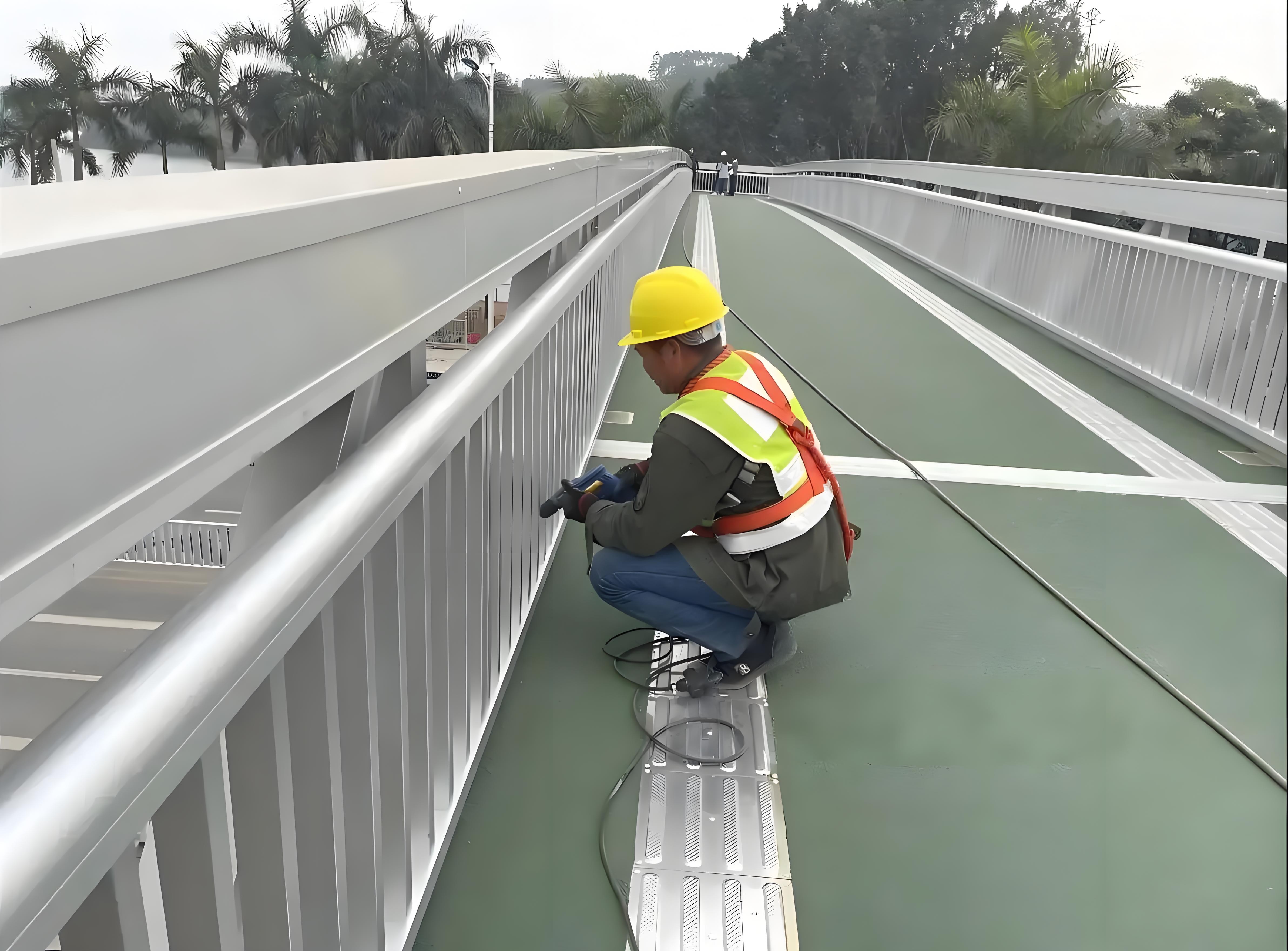 Structural design of pedestrian overpass