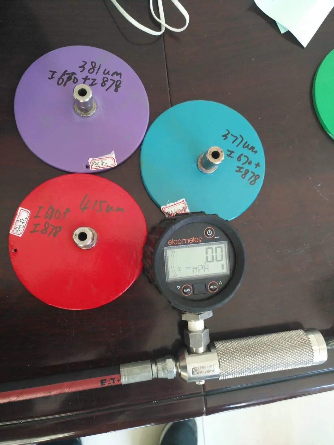 Pull-Off Adhesion Testing on Heavy Steel Structure per ISO 4624 and ASTM D4541